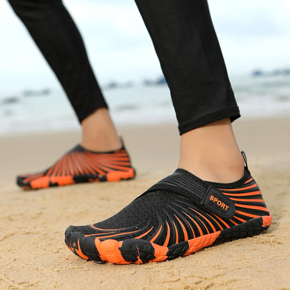 Scarpe da scoglio per uomo Donna Calzino da acqua ad asciugatura rapida a piedi nudi Scarpe sportive da atletica per esterni per kayak Canottaggio Escursionismo Surf Camminate