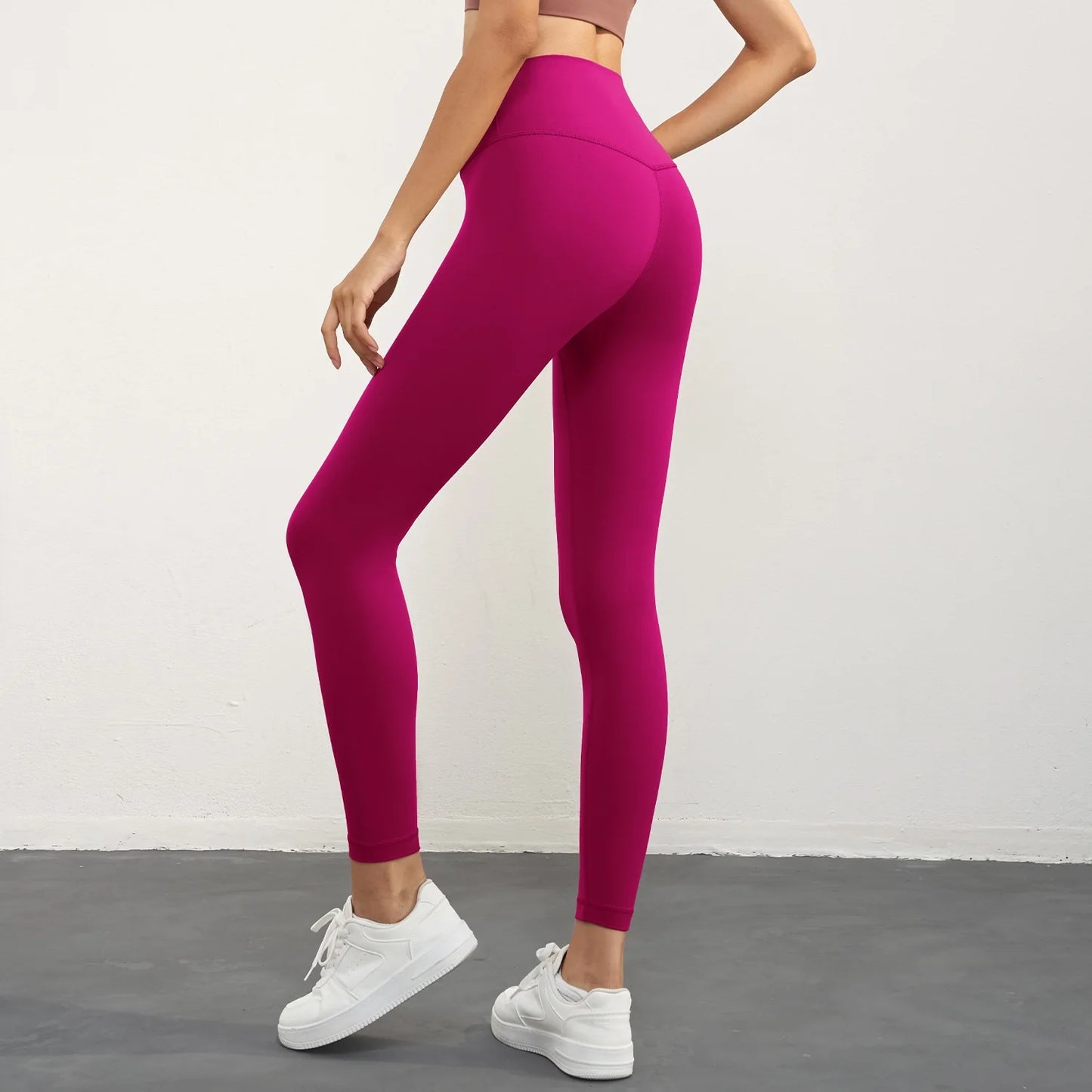 Leggings Corti Donna Sculpt Vita Alta con Tasca