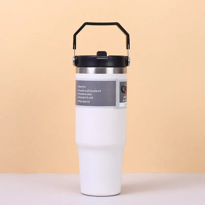Tazza Termica in Acciaio Inox 30 Oz con Manico