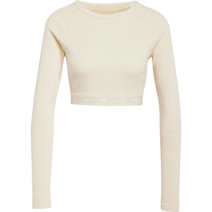 Adidas ufficiale genuine tre strisce da donna casual corto aderente manica lunga JD0013