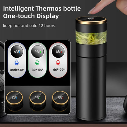 Thermos in acciaio inox 316 con display LED