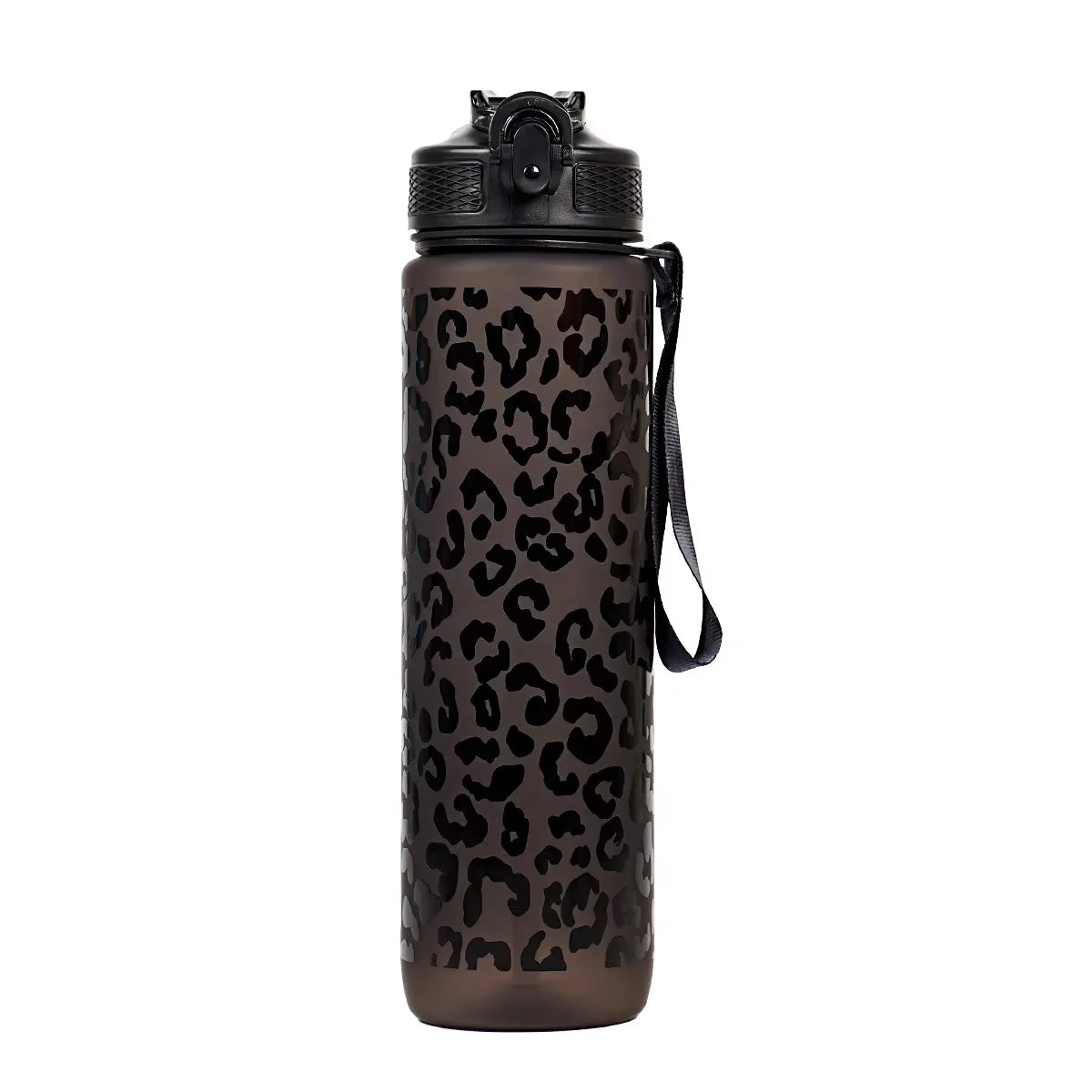Borraccia sportiva 1L leopardata antigoccia