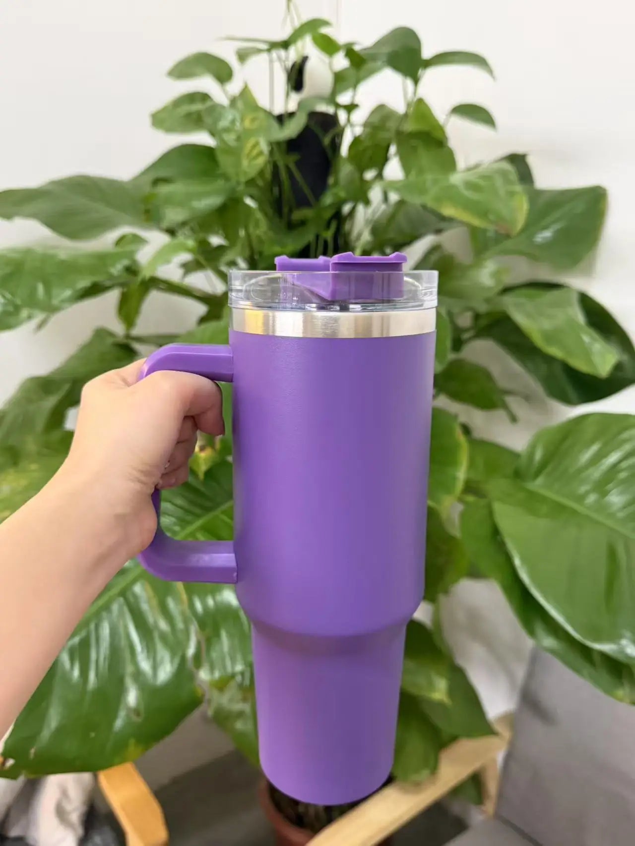 Tazza Termica in Acciaio Inox 40 oz con Manico