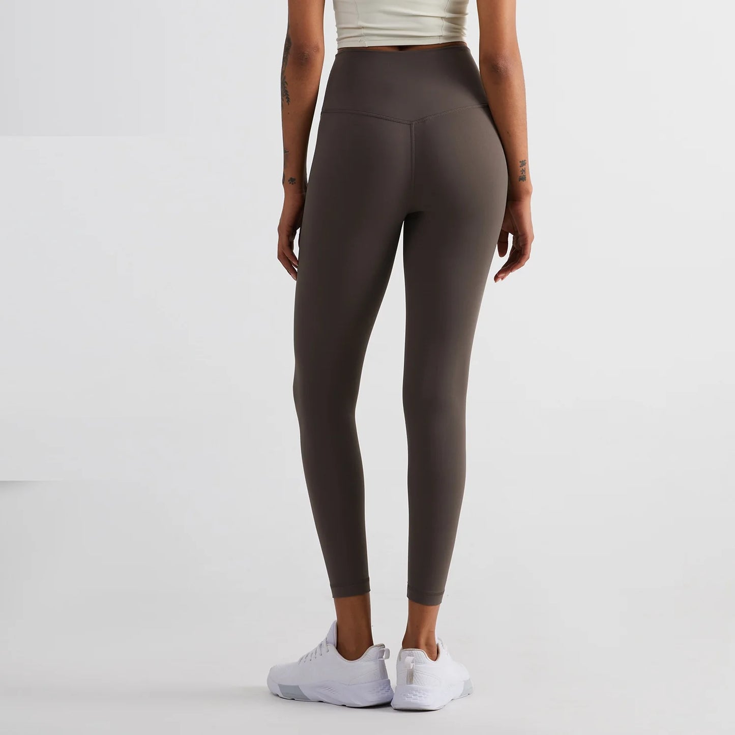 Leggings Corti Donna Sculpt Vita Alta con Tasca
