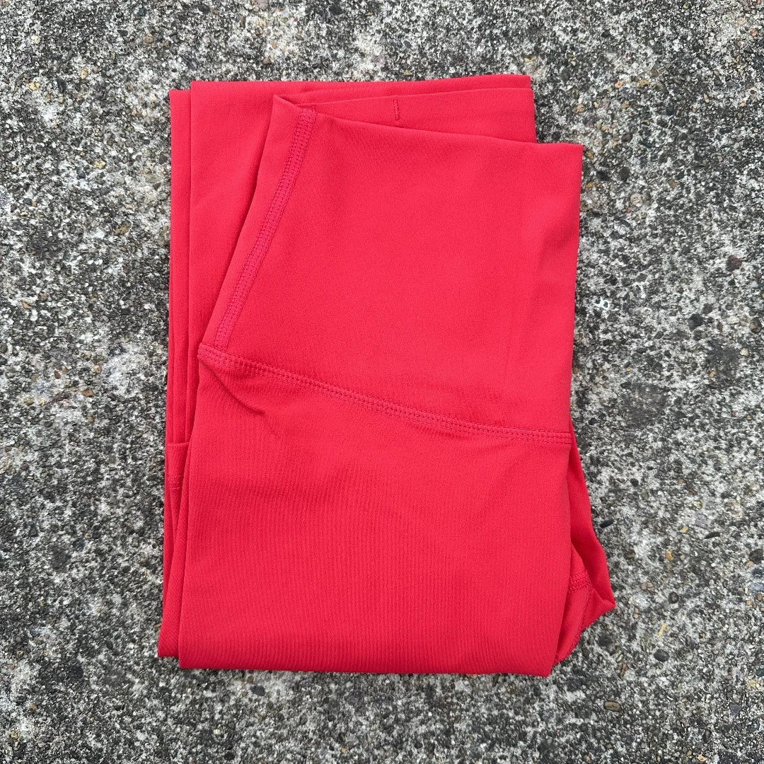 Leggings Corti Donna Sculpt Vita Alta con Tasca