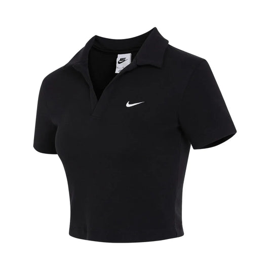 NIKE 2025 Donna AS W NSW ESSNTL SS POLO CRP TO Maglia T-shirt DV7885-010