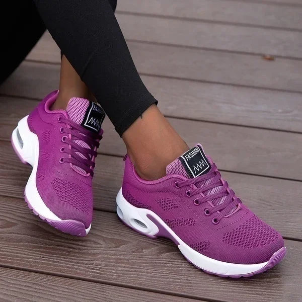 Scarpe da ginnastica casual con plateau da donna corsa scarpe traspiranti in mesh tennis sportive scarpe I'm robust vulcanizzate scarpe di lusso