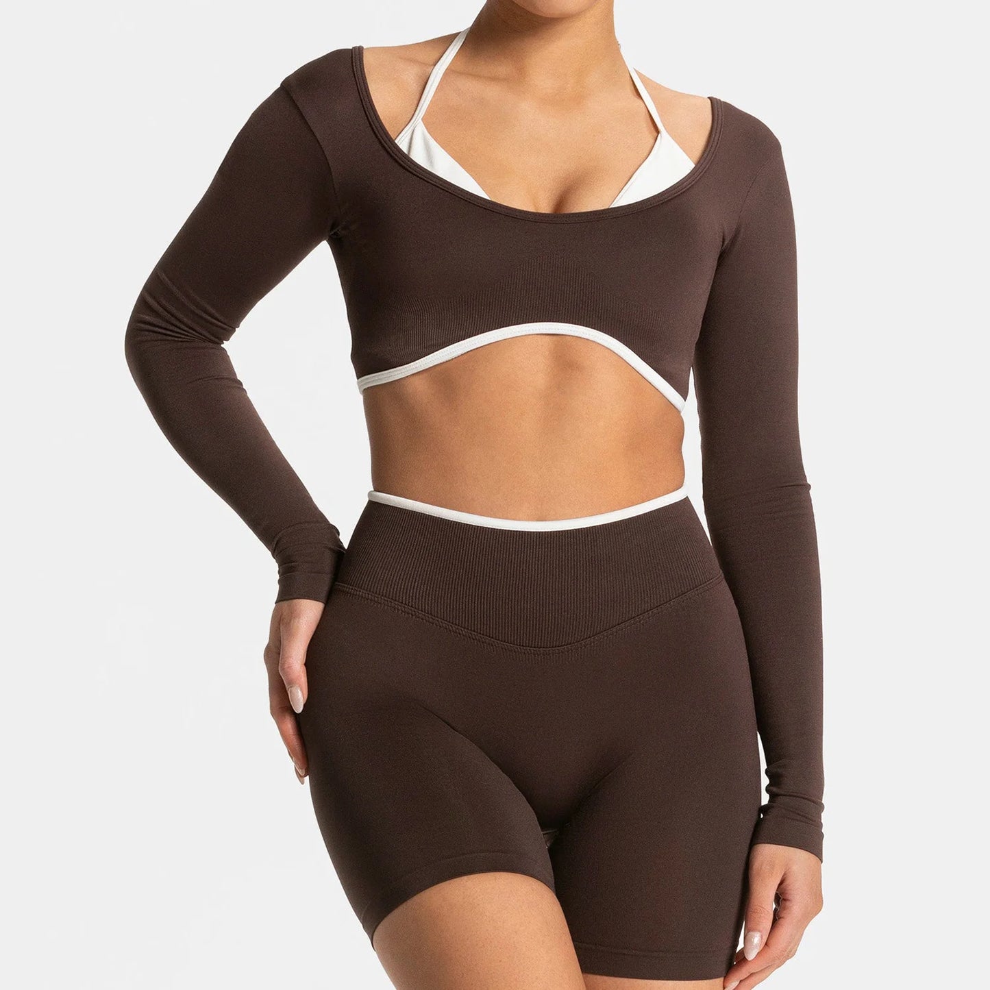 Top Goth Chic Donna – Maniche Lunghe