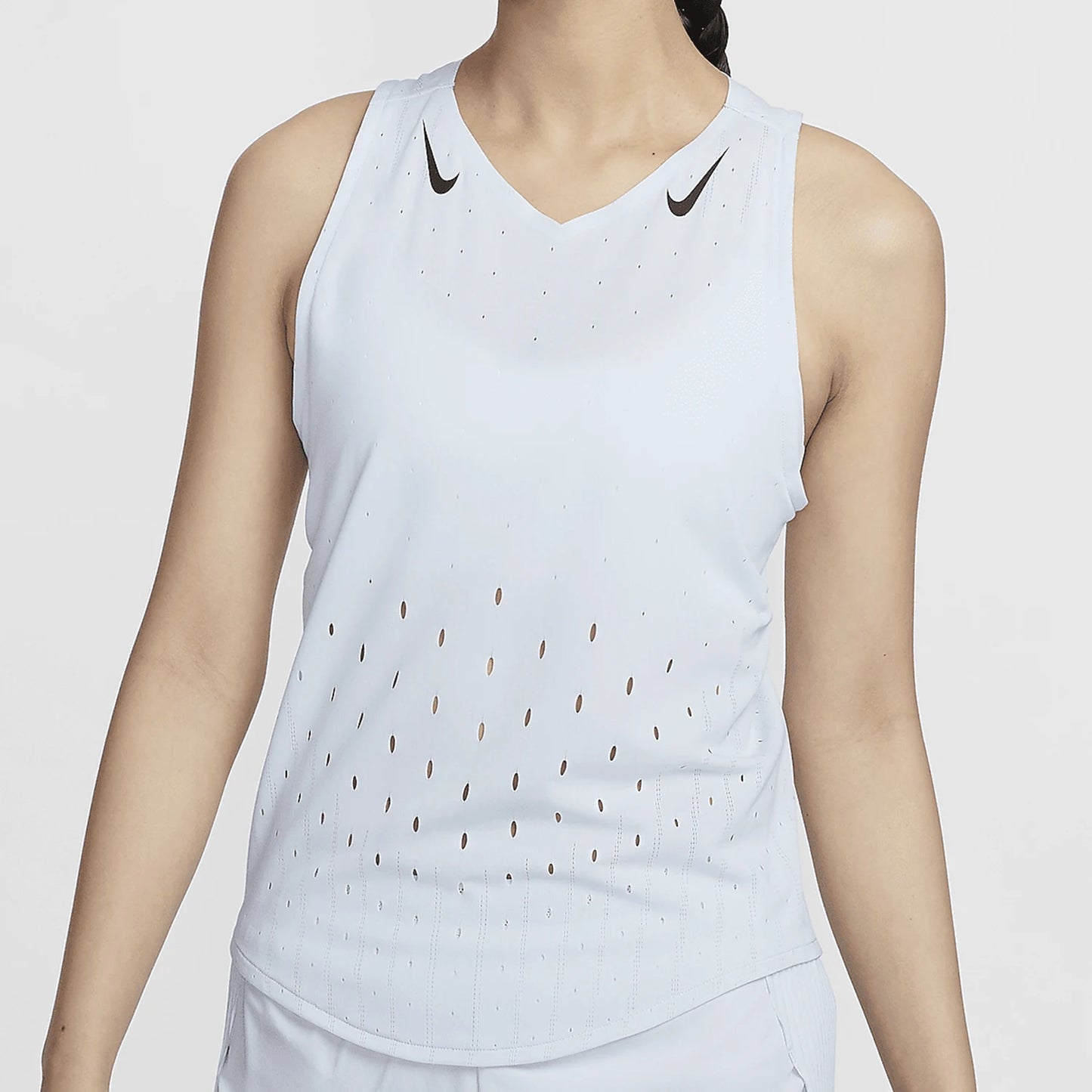 Top maniche da donna Nike Ufficiale AeroSwift Dri-FIT ADV FN2505-085